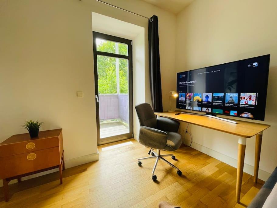 Charmante Wohnung Im Gruenen Lipsia Esterno foto